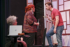 Cameron Galloway, Cat Luedtke, and Philip Goleman - photo Jim Norrena