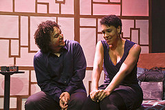 Jason Jeremy and Leontyne Mbele-Mbong - photo Jim Norrena